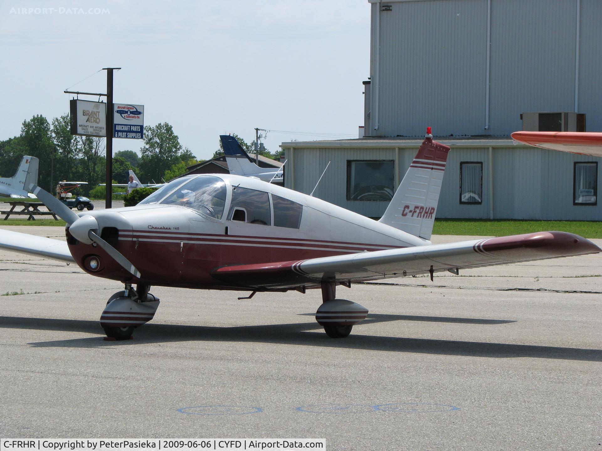 C-FRHR, 1964 Piper PA-28-140 C/N 28-20154, @ Brantford Airport