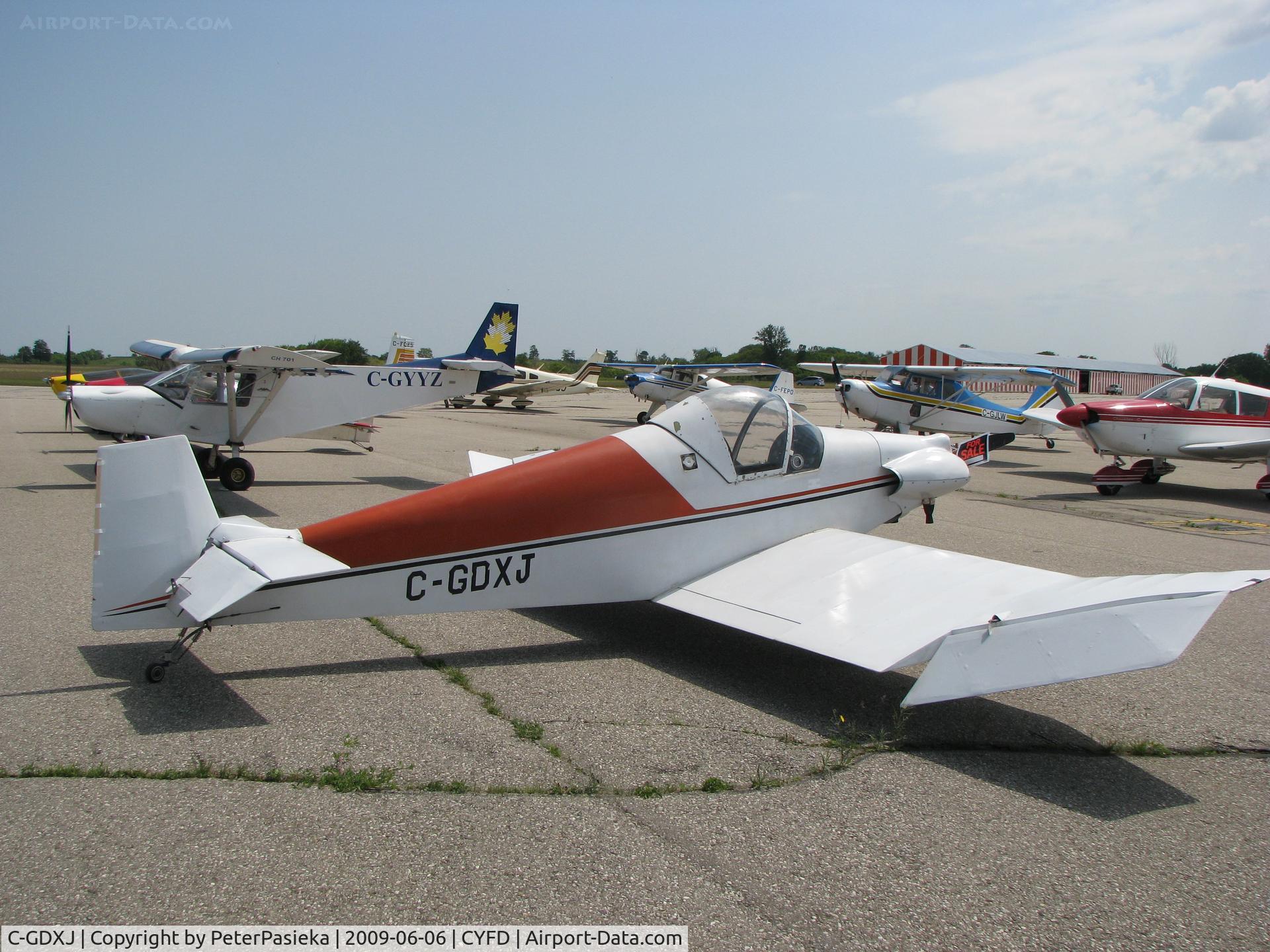 C-GDXJ, 1978 Jodel D-9 Bebe C/N 3218, @ Brantford Airport