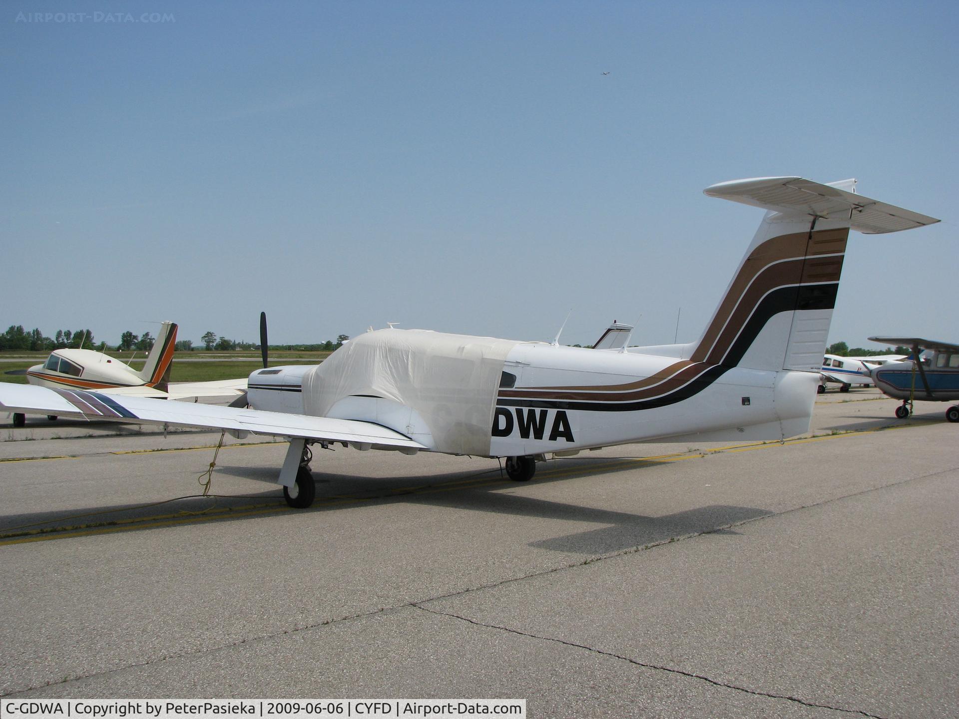 C-GDWA, 1979 Piper PA-32RT-300T Turbo Lance II C/N 32R-7987047, @ Brantford Airport