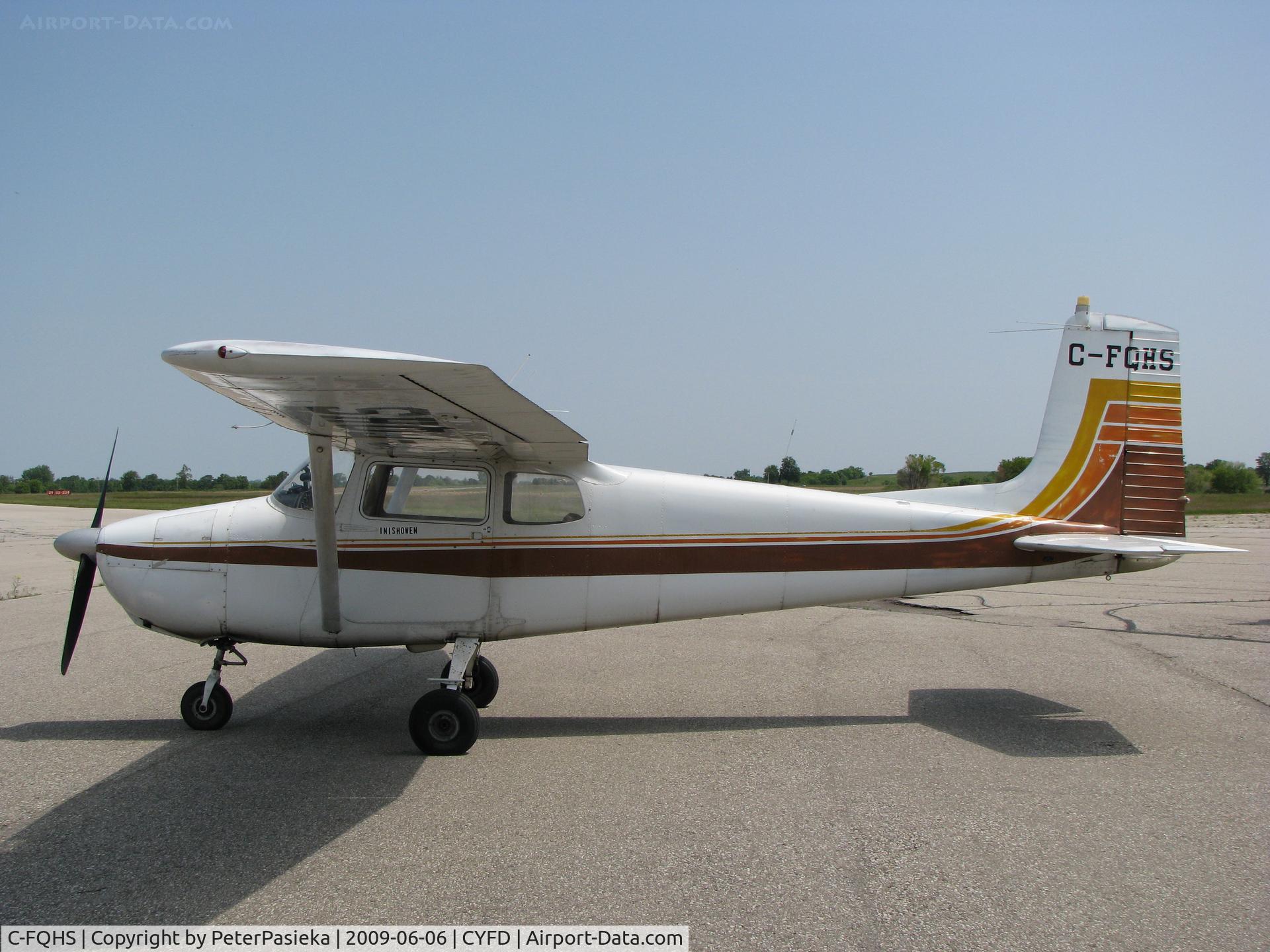 C-FQHS, 1958 Cessna 172 C/N 36964, @ Brantford Airport