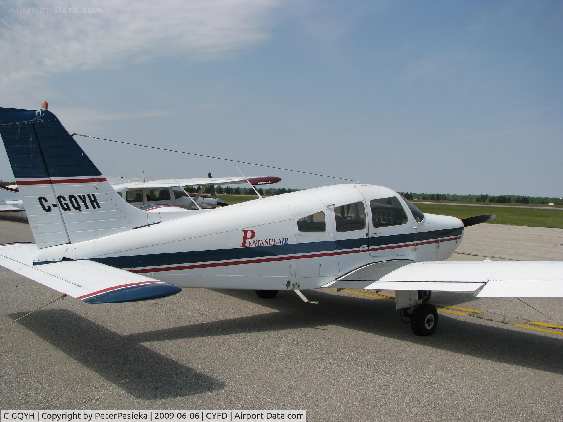 C-GQYH, 1977 Piper PA-28-161 C/N 28-7816254, @ Brantford Airport