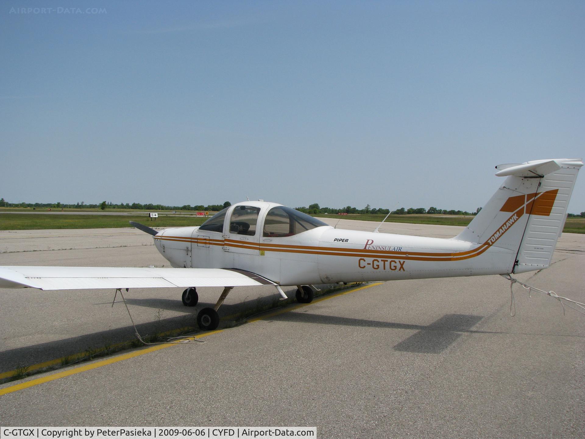 C-GTGX, 1979 Piper PA-38-112 Tomahawk C/N 38-79A1111, @ Brantford Airport