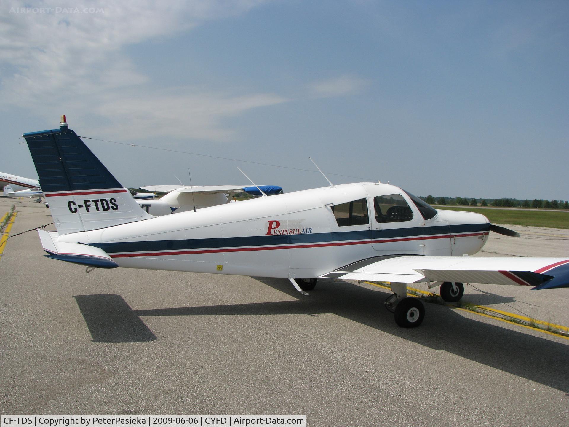 CF-TDS, 1969 Piper PA-28-140 C/N 28 25197, @ Brantford Airport