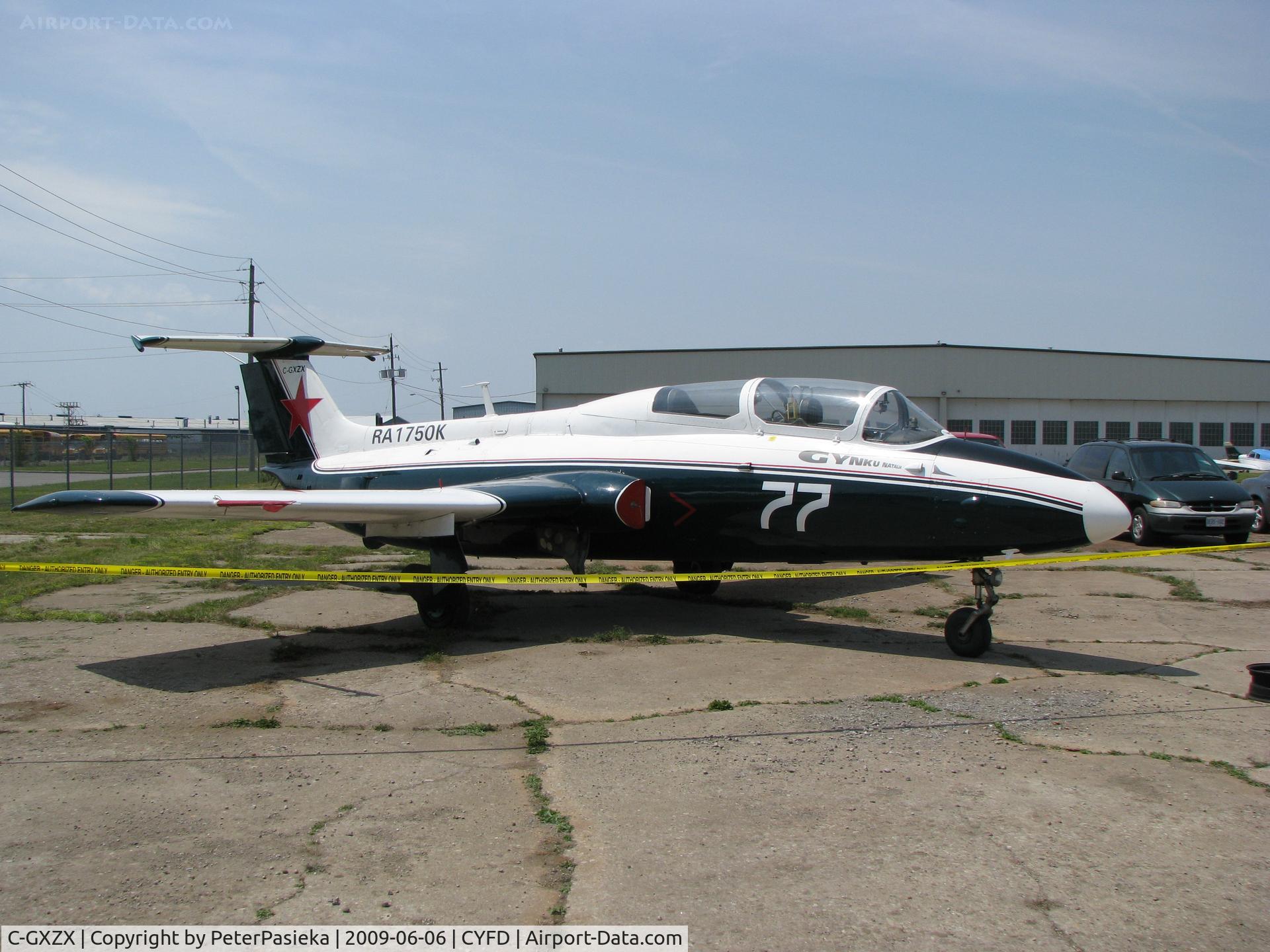 C-GXZX, 1972 Aero L-29 Delfin C/N 194428, @ Brantford Airport
