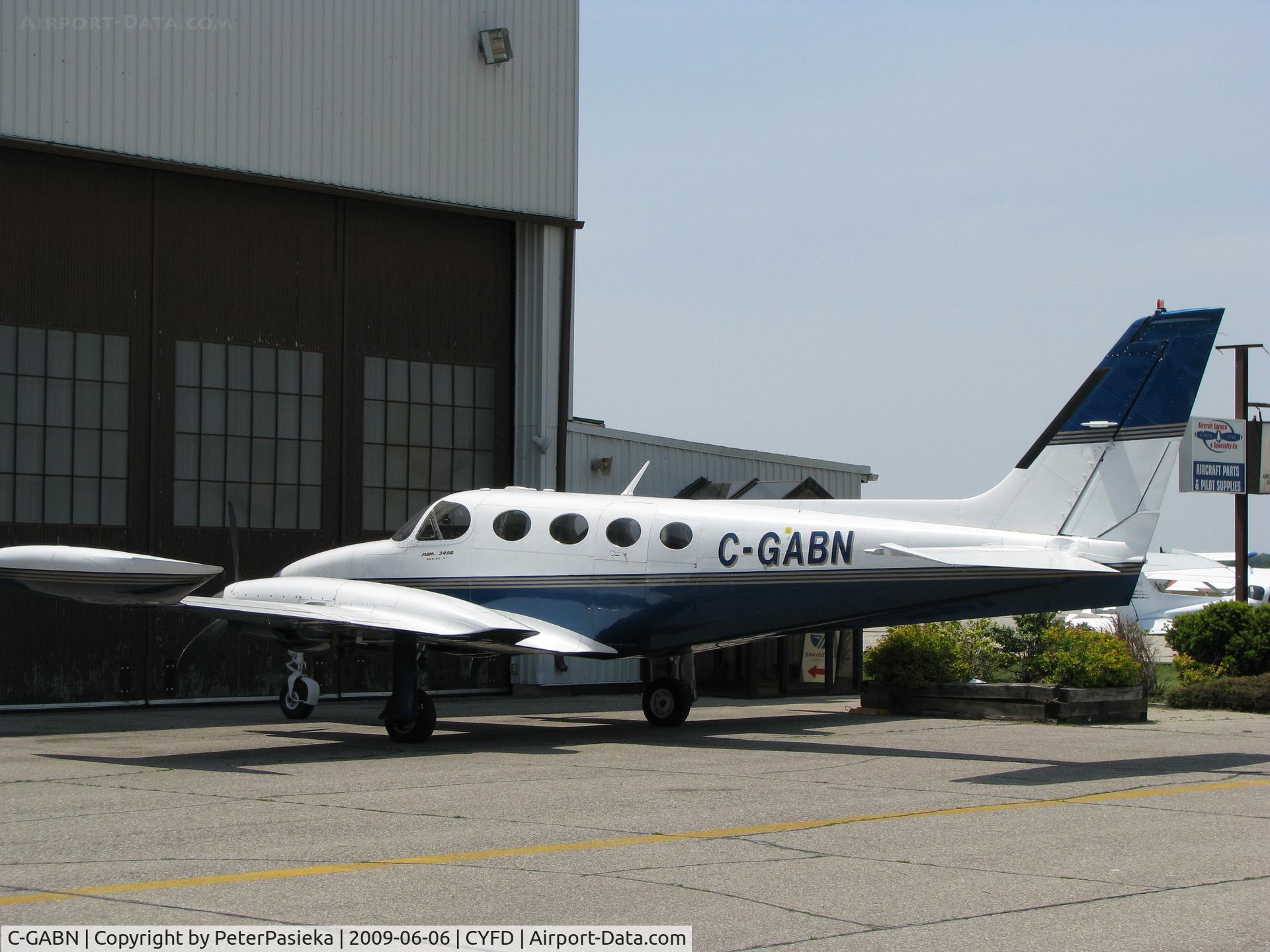 C-GABN, 1978 Cessna 340A C/N 340A0561, @ Brantford Airport