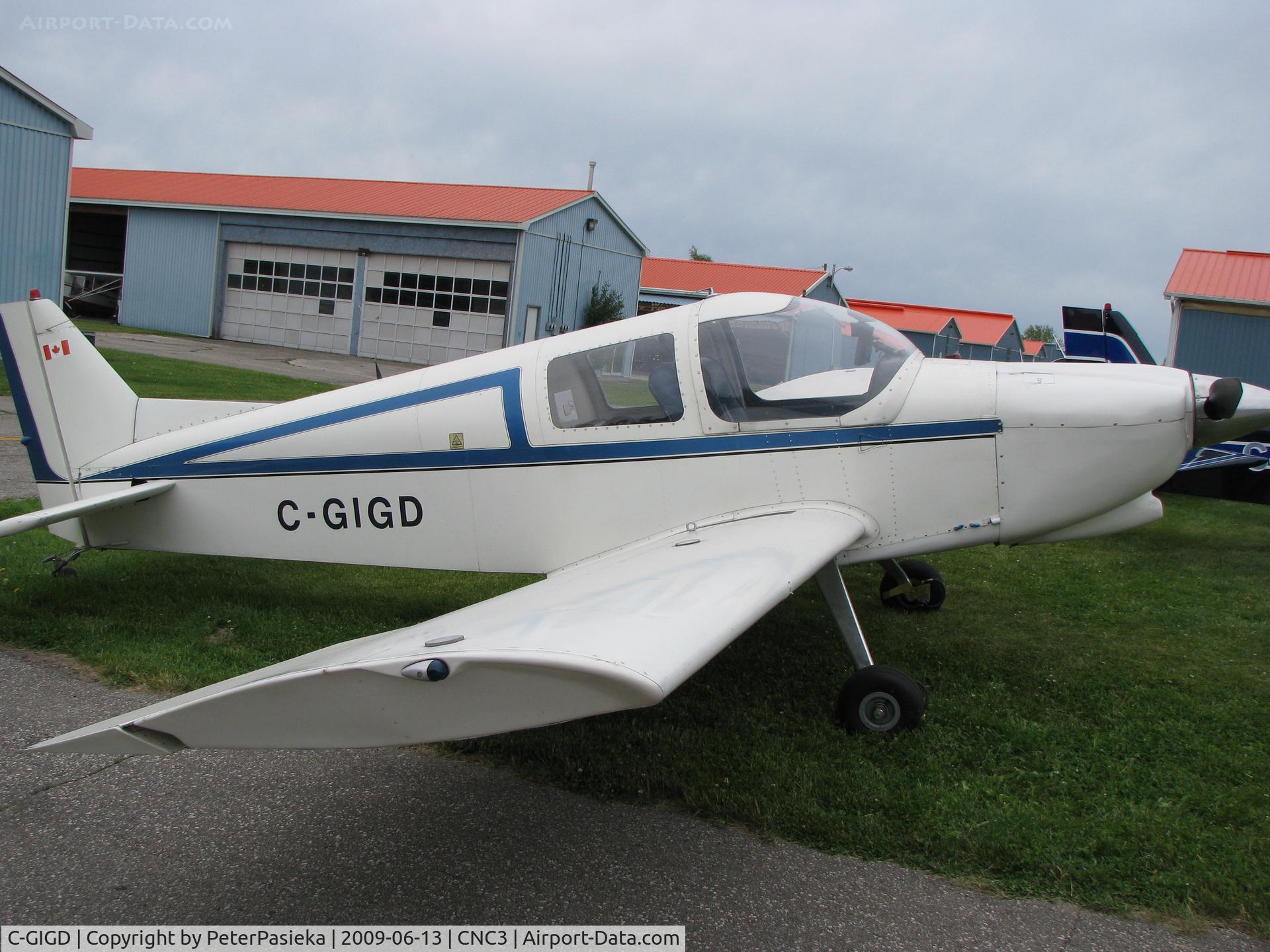 C-GIGD, 1986 Zenair CH-300 Tri-Z C/N 3-473, @ Brampton Airport