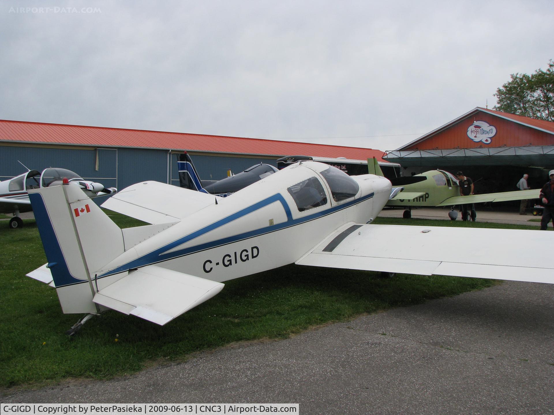 C-GIGD, 1986 Zenair CH-300 Tri-Z C/N 3-473, @ Brampton Airport