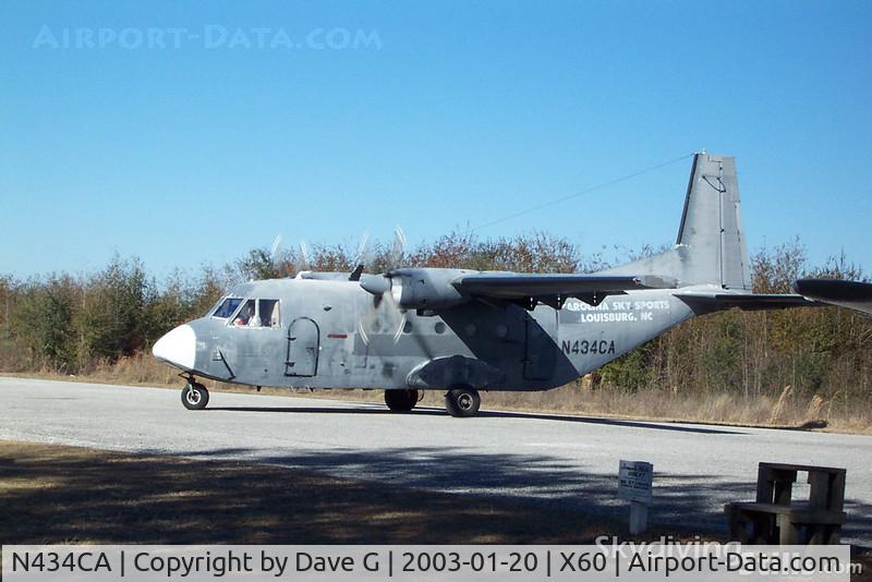 N434CA, 1981 CASA C-212-200 Aviocar C/N 286, Before getting a fancy paint job