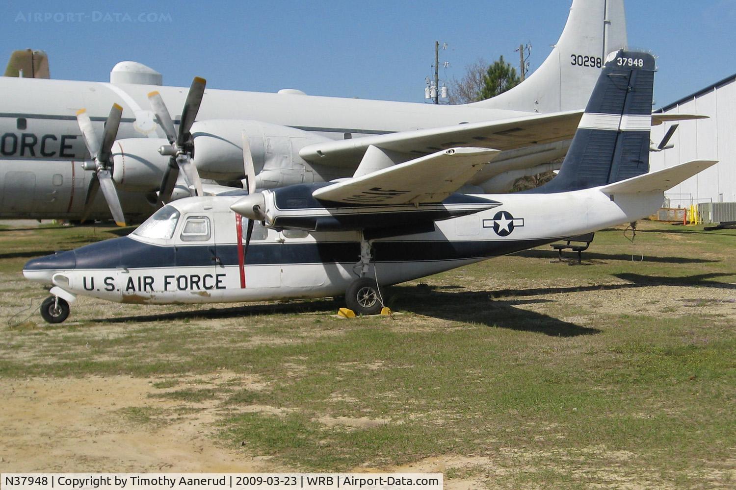 N37948, Aero Commander 680-F C/N 680F-1060-58, Museum of Aviation, Robins AFB