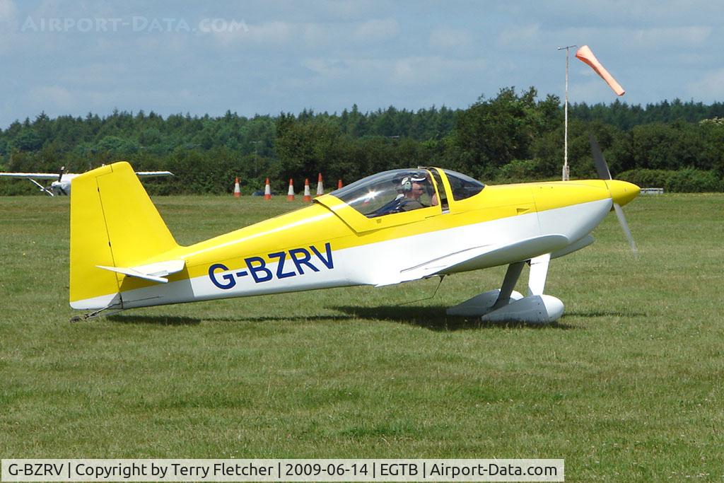 G-BZRV, 2002 Vans RV-6 C/N PFA 181A-13573, Visitor to 2009 AeroExpo at Wycombe Air Park