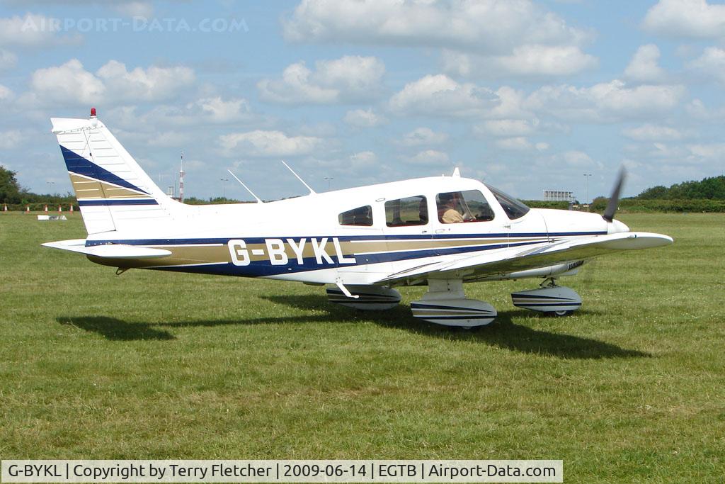 G-BYKL, 1979 Piper PA-28-181 Cherokee Archer II C/N 28-8090162, Visitor to 2009 AeroExpo at Wycombe Air Park