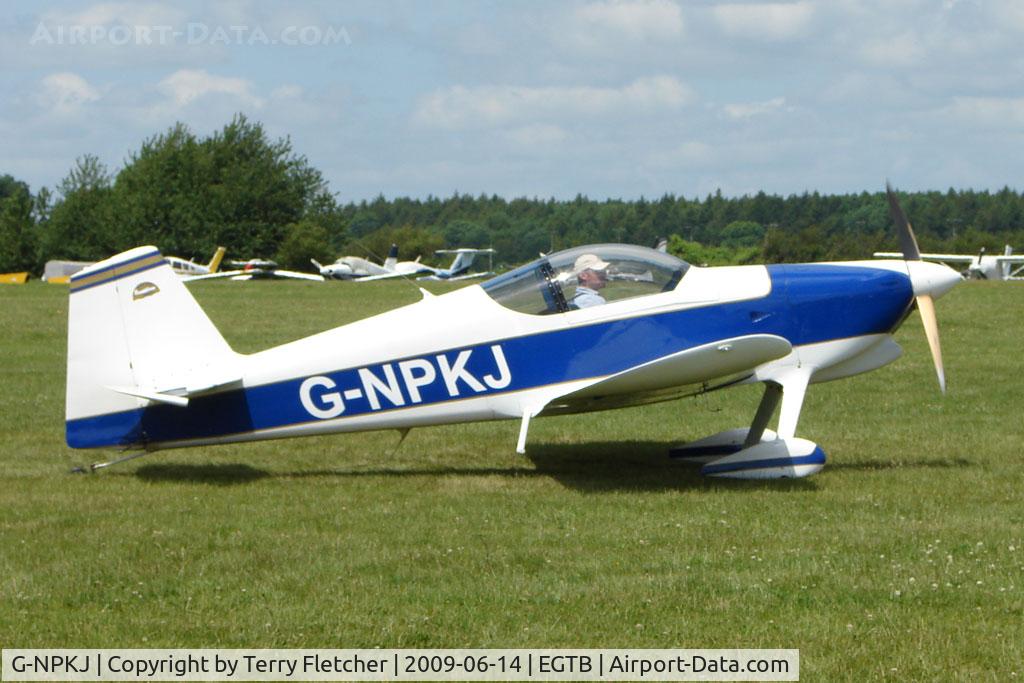G-NPKJ, 1998 Vans RV-6 C/N PFA 181-13138, Visitor to 2009 AeroExpo at Wycombe Air Park