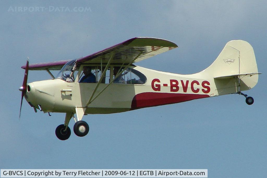 G-BVCS, 1946 Aeronca 7AC Champion C/N 7AC-1346, Visitor to 2009 AeroExpo at Wycombe Air Park