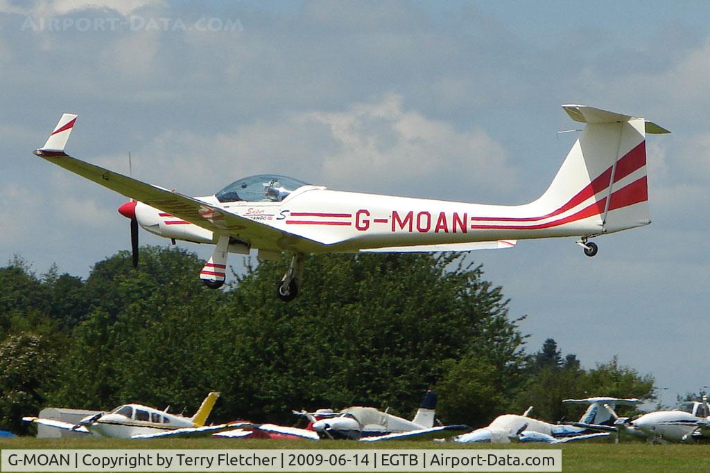 G-MOAN, 2004 Aeromot AMT-200S Super Ximango C/N 200.133, Visitor to 2009 AeroExpo at Wycombe Air Park