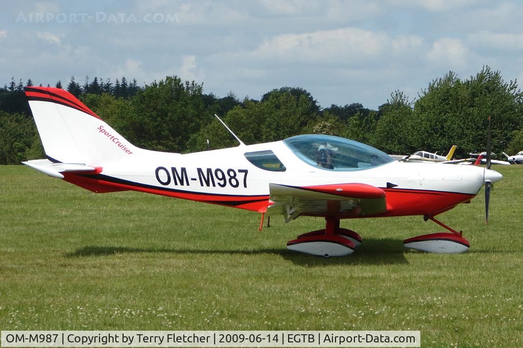 OM-M987, 2009 CZAW SportCruiser C/N 09SC275, Visitor to 2009 AeroExpo at Wycombe Air Park