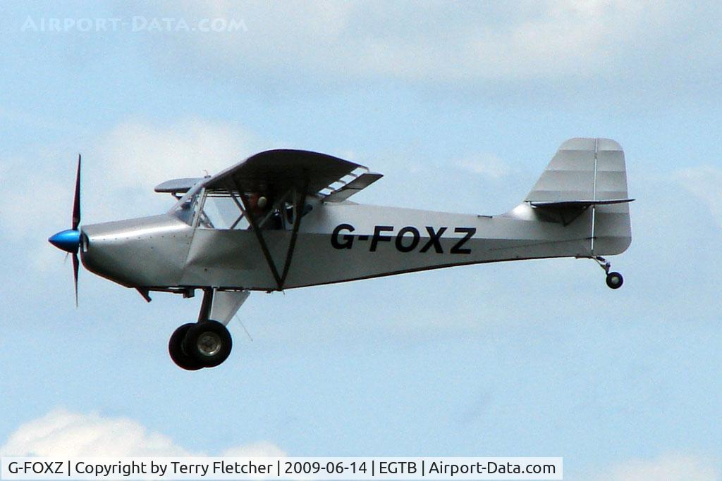 G-FOXZ, 2004 Denney Kitfox C/N PFA 172-11834, Visitor to 2009 AeroExpo at Wycombe Air Park