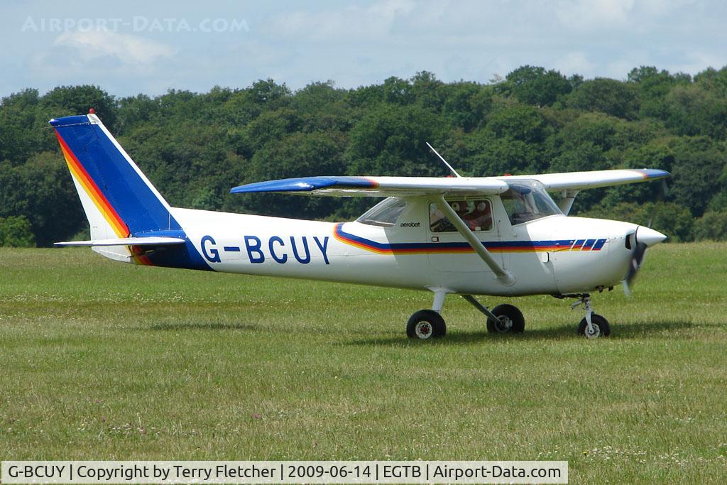 G-BCUY, 1975 Reims FRA150M Aerobat C/N 0269, Visitor to 2009 AeroExpo at Wycombe Air Park