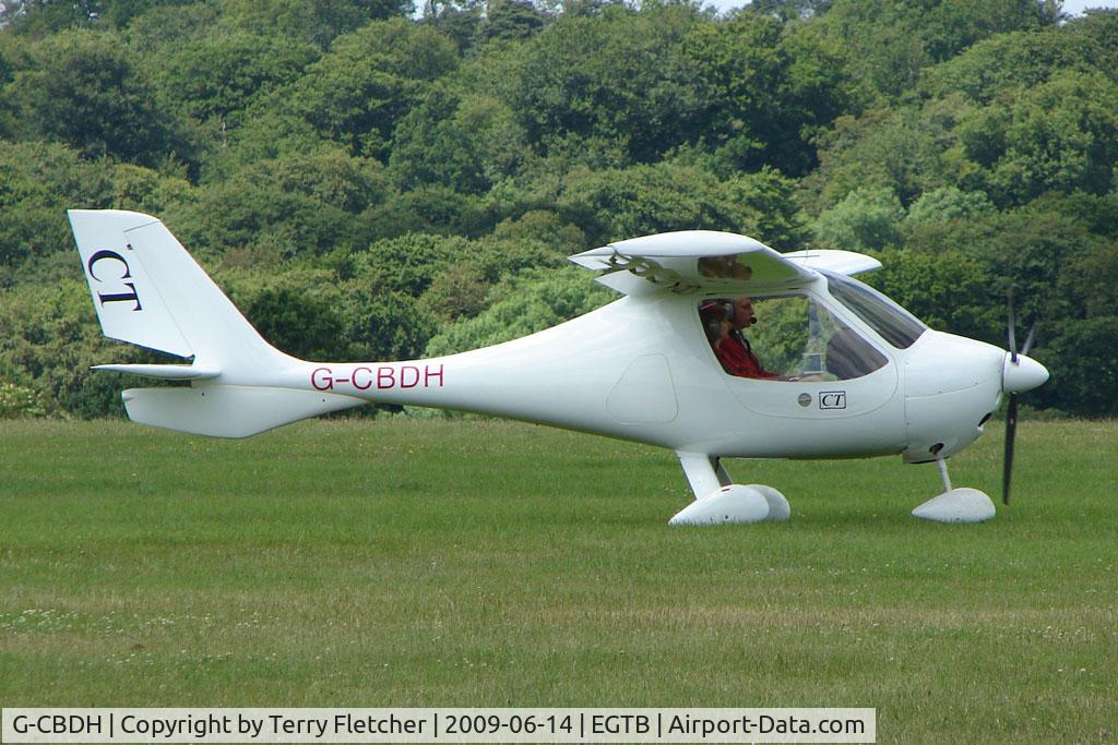 G-CBDH, 2001 Flight Design CT2K C/N 7849, Visitor to 2009 AeroExpo at Wycombe Air Park