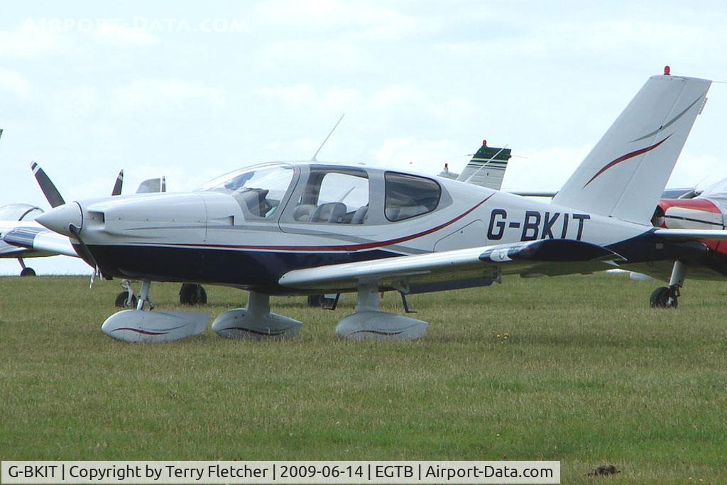 G-BKIT, 1983 Socata TB-9 Tampico C/N 330, Visitor to 2009 AeroExpo at Wycombe Air Park