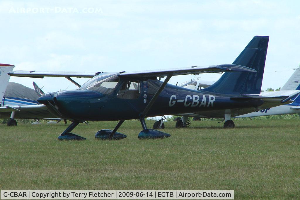 G-CBAR, 2003 Stoddard-Hamilton Glastar C/N PFA 295-13133, Visitor to 2009 AeroExpo at Wycombe Air Park