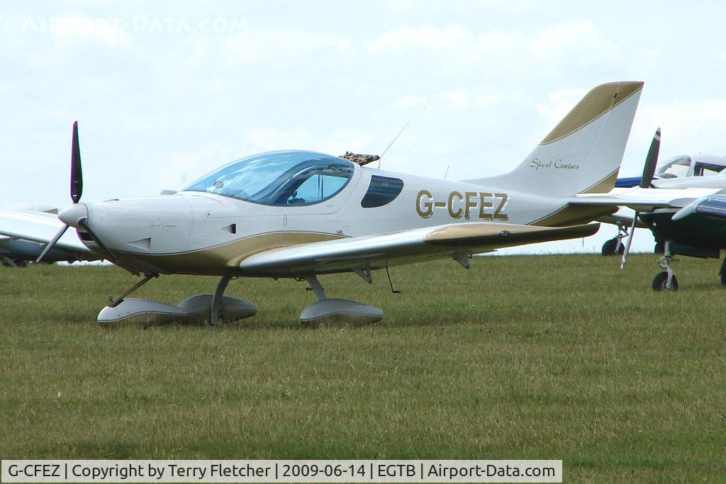 G-CFEZ, 2008 CZAW SportCruiser C/N PFA 338-14675, Visitor to 2009 AeroExpo at Wycombe Air Park