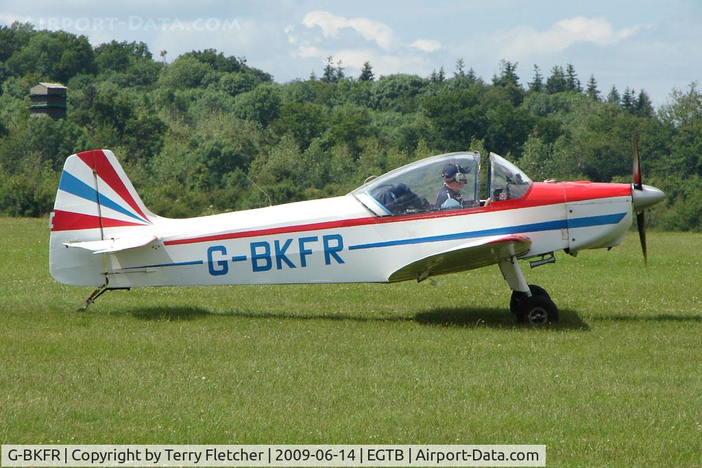 G-BKFR, 1959 Piel CP-301C Emeraude C/N 519, Visitor to 2009 AeroExpo at Wycombe Air Park