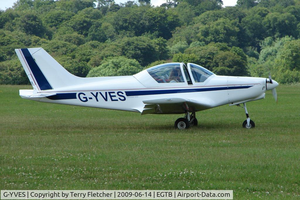 G-YVES, 2005 Alpi Aviation Pioneer 300 C/N PFA 330-14290, Visitor to 2009 AeroExpo at Wycombe Air Park