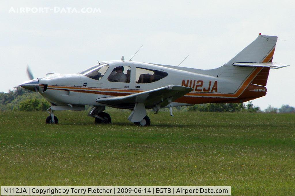 N112JA, 1977 Rockwell International 112TCA Commander C/N 13182, Visitor to 2009 AeroExpo at Wycombe Air Park