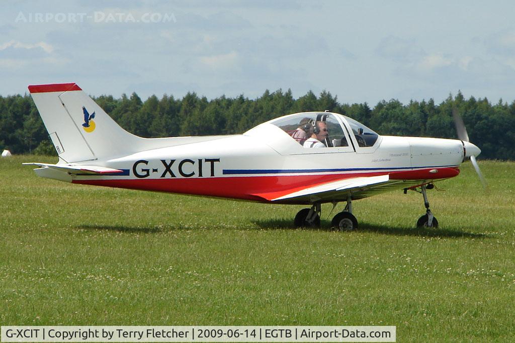 G-XCIT, 2004 Alpi Aviation Pioneer 300 C/N PFA 330-14296, Visitor to 2009 AeroExpo at Wycombe Air Park
