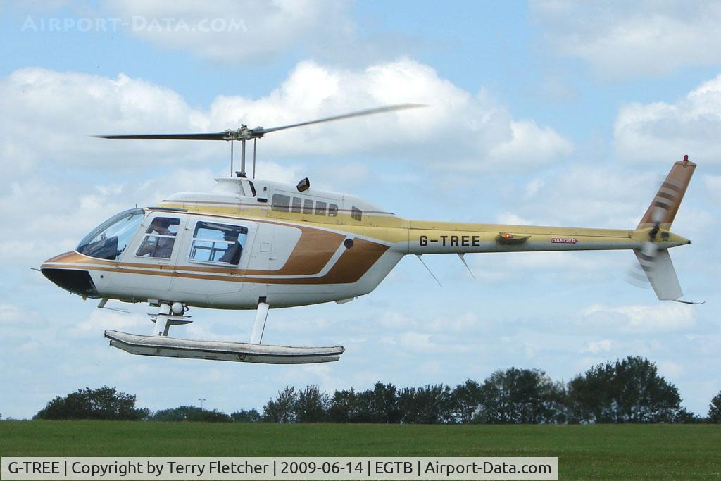 G-TREE, 1979 Bell 206B JetRanger III C/N 2826, Visitor to 2009 AeroExpo at Wycombe Air Park