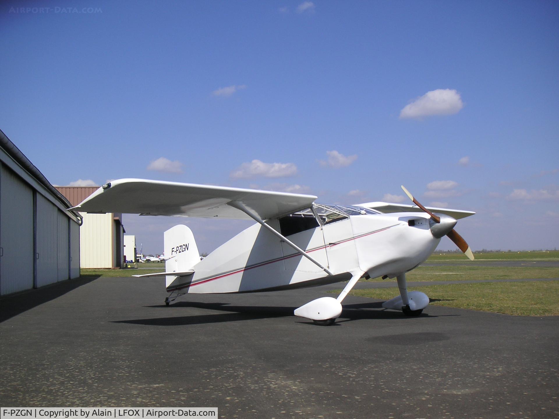 F-PZGN, Wittman W-8 Tailwind C/N 622, see: http://rsaetampes.free.fr/tailwind.html