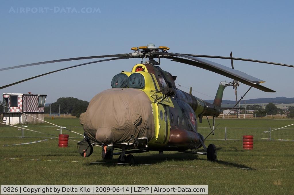 0826, Mil Mi-17 LPZS C/N 108M26, Slovak Air Force   Mi-17  cn 108M26