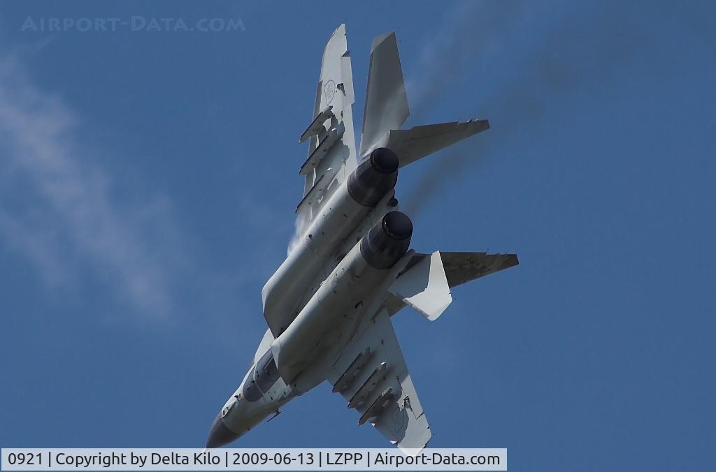 0921, Mikoyan-Gurevich MiG-29AS C/N 2960535409, Slovak Air Force 0921    MiG-29AS    cn 2960535409-4715