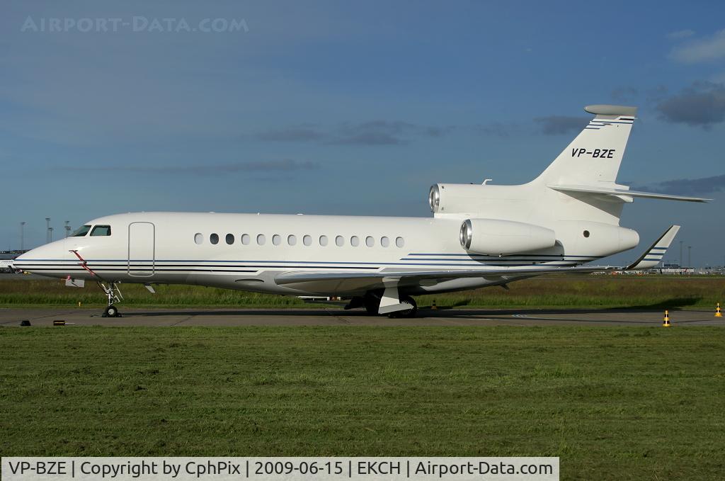 VP-BZE, 2007 Dassault Falcon 7X C/N 14, DA7X