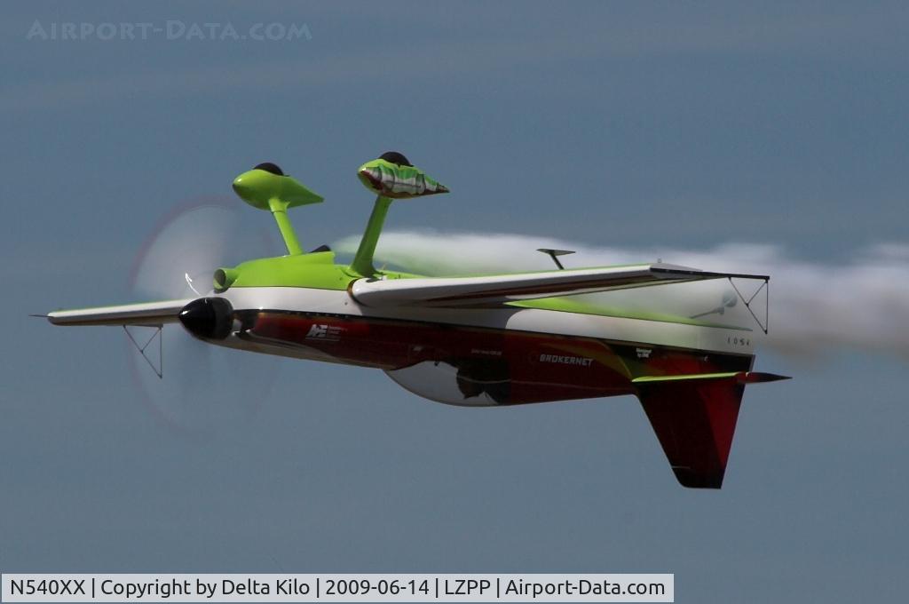 N540XX, 2008 MX Aircraft MXS C/N 6, Zoltán Veres in his Extra 300S