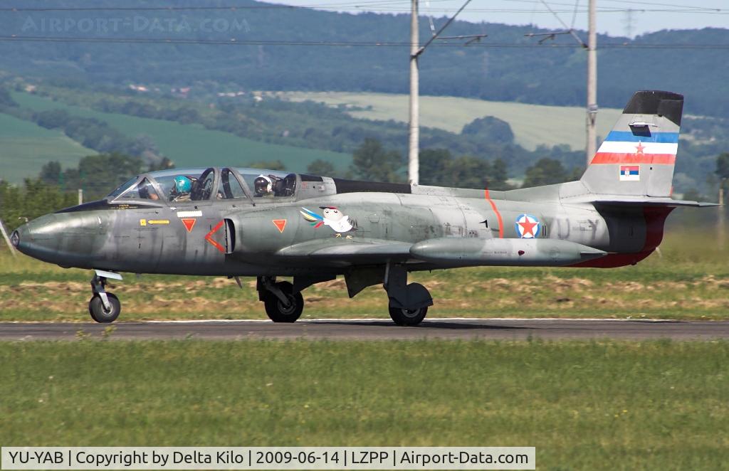 YU-YAB, 1968 Soko G-2A Galeb C/N FVS-G-23170, SERBIA