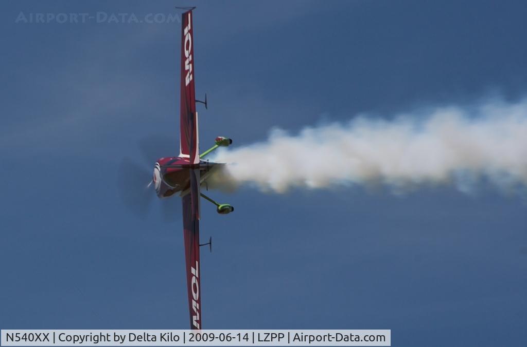 N540XX, 2008 MX Aircraft MXS C/N 6, Zoltán Veres in his Extra 300S