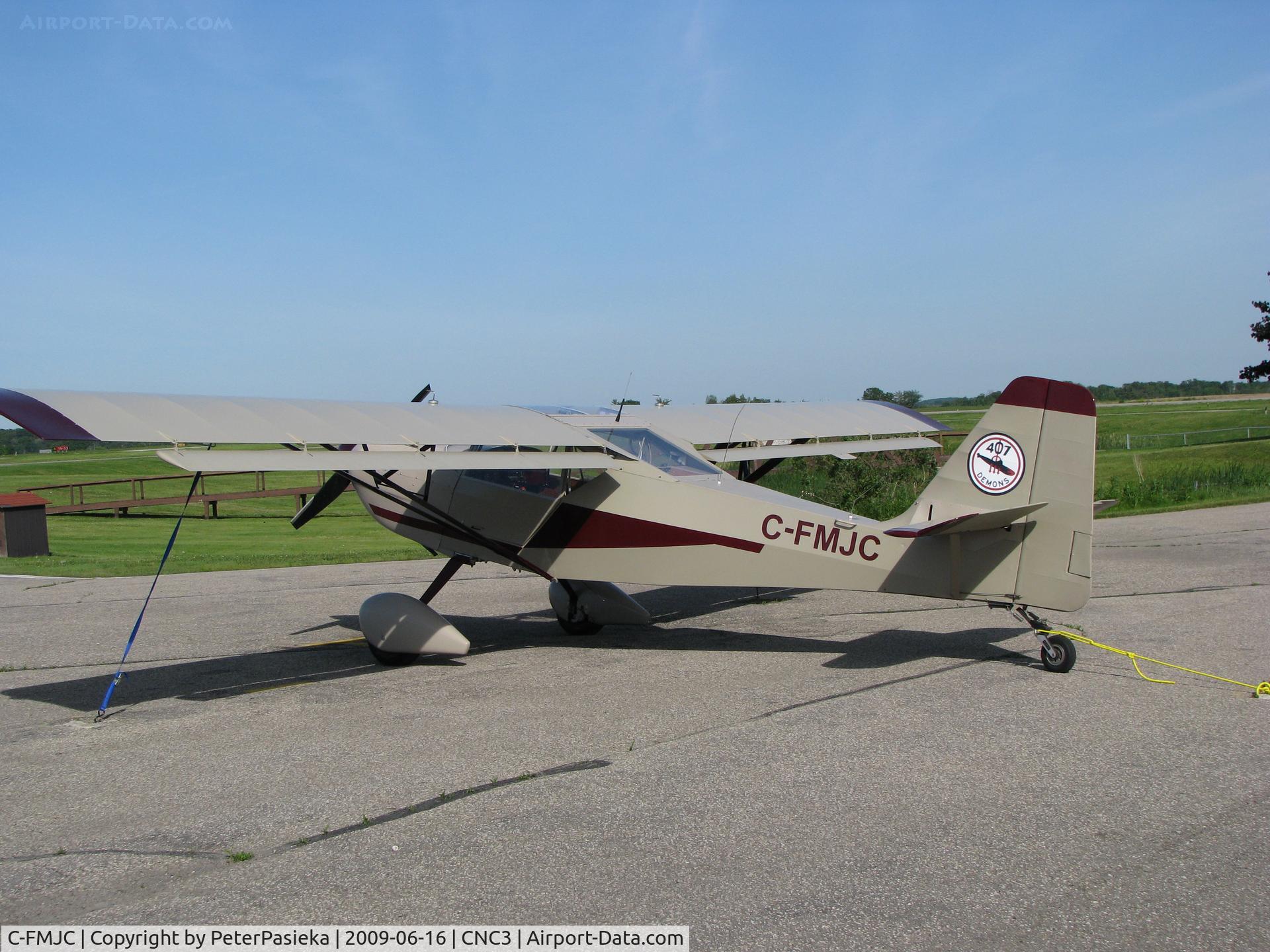 C-FMJC, 2008 Skystar Kitfox 5 C/N S96090190, @ Brampton Airport