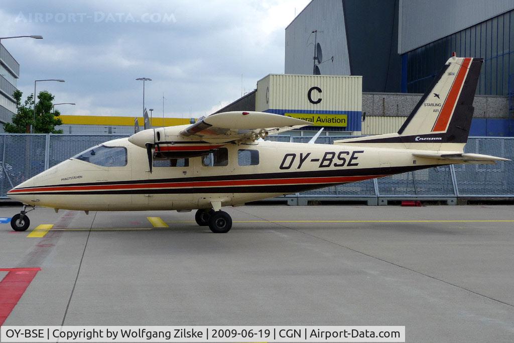 OY-BSE, 1979 Partenavia P-68B C/N 174, visitor