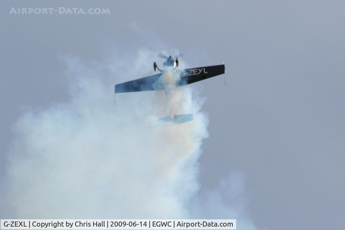 G-ZEXL, 2006 Extra EA-300L C/N 1225, The Blades aerobatic team at the Cosford Air Show