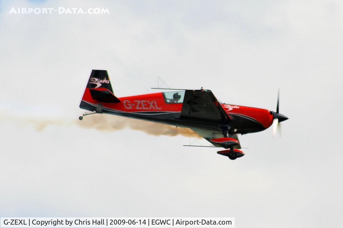 G-ZEXL, 2006 Extra EA-300L C/N 1225, The Blades aerobatic team at the Cosford Air Show