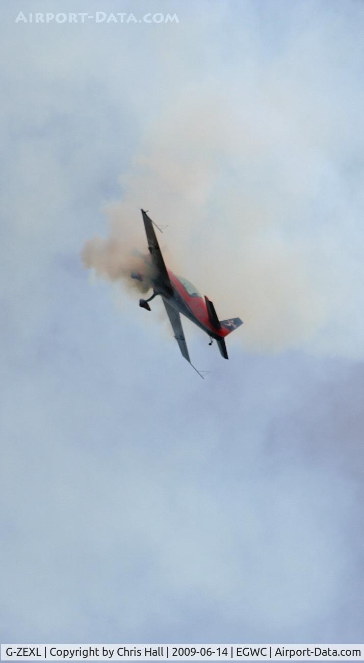 G-ZEXL, 2006 Extra EA-300L C/N 1225, The Blades aerobatic team at the Cosford Air Show