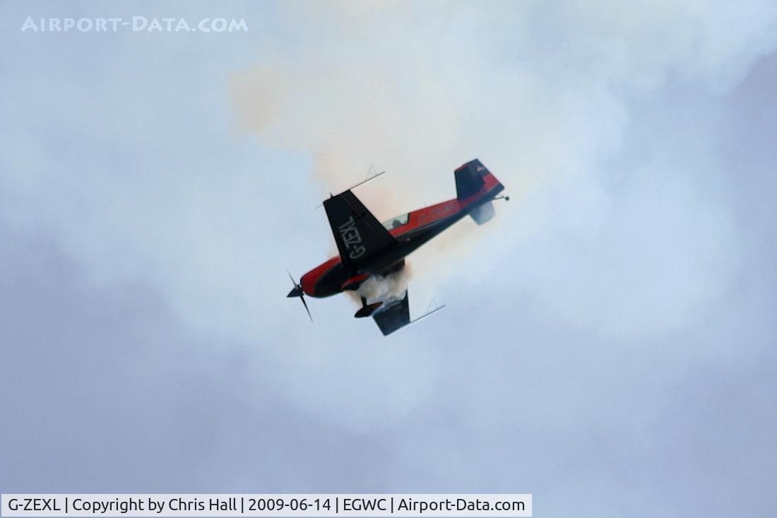 G-ZEXL, 2006 Extra EA-300L C/N 1225, The Blades aerobatic team at the Cosford Air Show