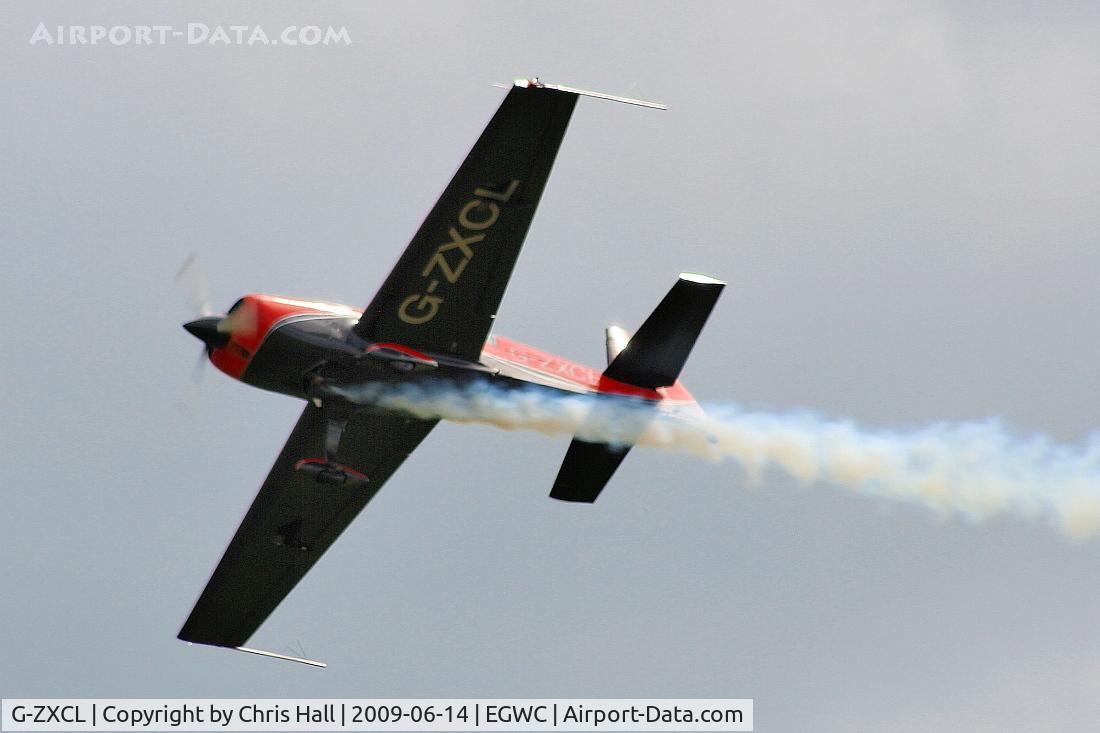 G-ZXCL, 2006 Extra EA-300L C/N 1223, The Blades aerobatic team at the Cosford Air Show
