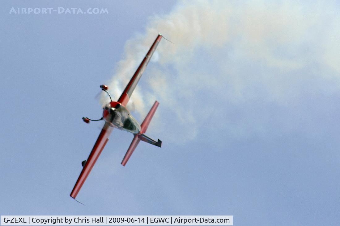 G-ZEXL, 2006 Extra EA-300L C/N 1225, The Blades aerobatic team at the Cosford Air Show