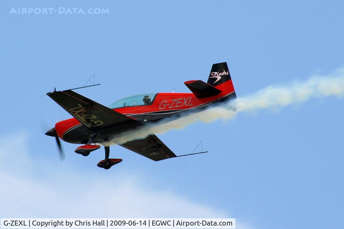G-ZEXL, 2006 Extra EA-300L C/N 1225, The Blades aerobatic team at the Cosford Air Show