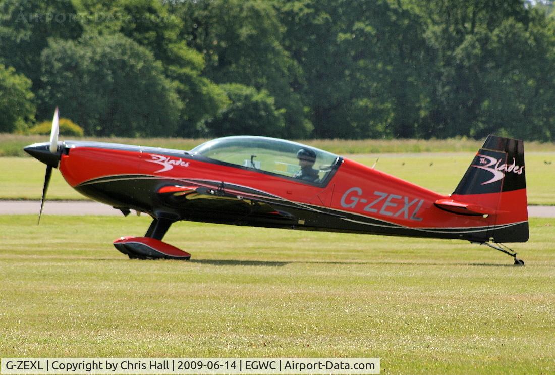 G-ZEXL, 2006 Extra EA-300L C/N 1225, The Blades aerobatic team at the Cosford Air Show
