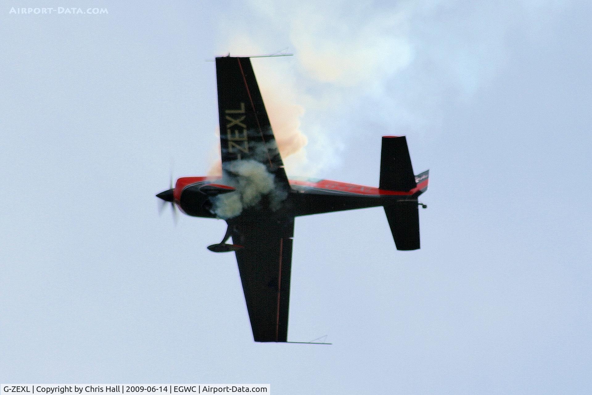 G-ZEXL, 2006 Extra EA-300L C/N 1225, The Blades aerobatic team at the Cosford Air Show