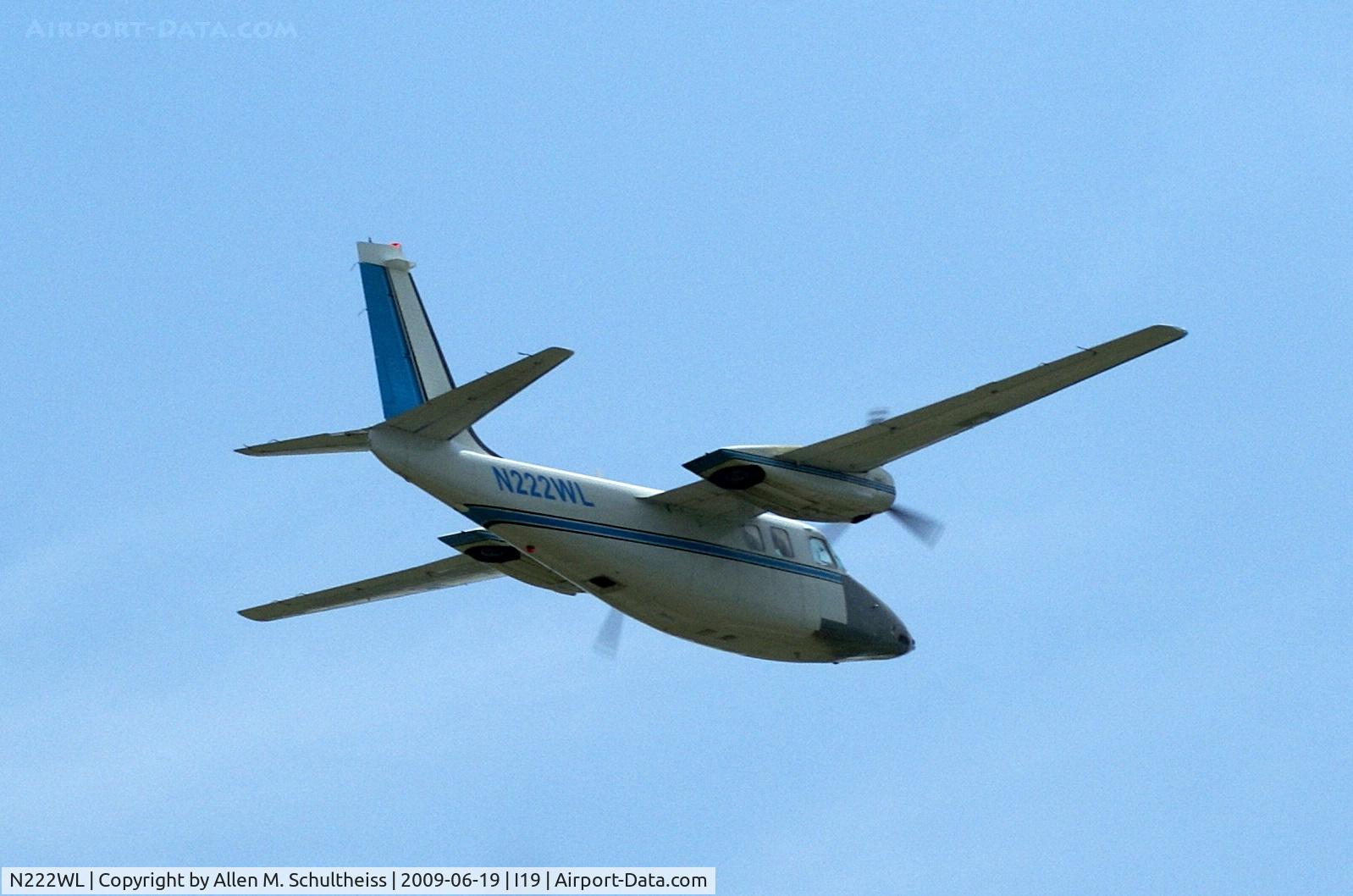 N222WL, 1962 Aero Commander 560-F C/N 560F-1243-53, Missed Approach