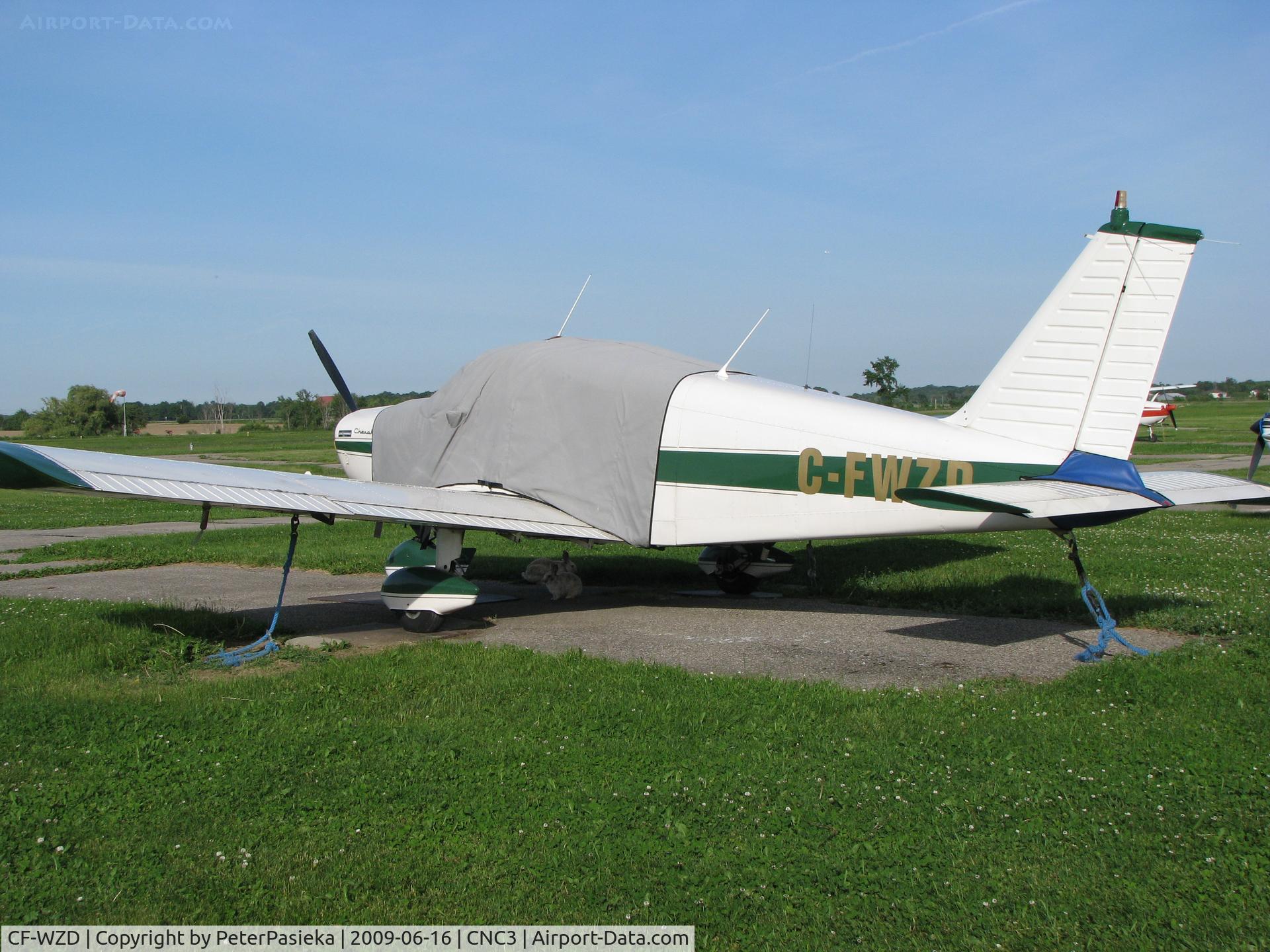 CF-WZD, 1968 Piper PA-28-140 C/N 28 24415, @ Brampton Airport